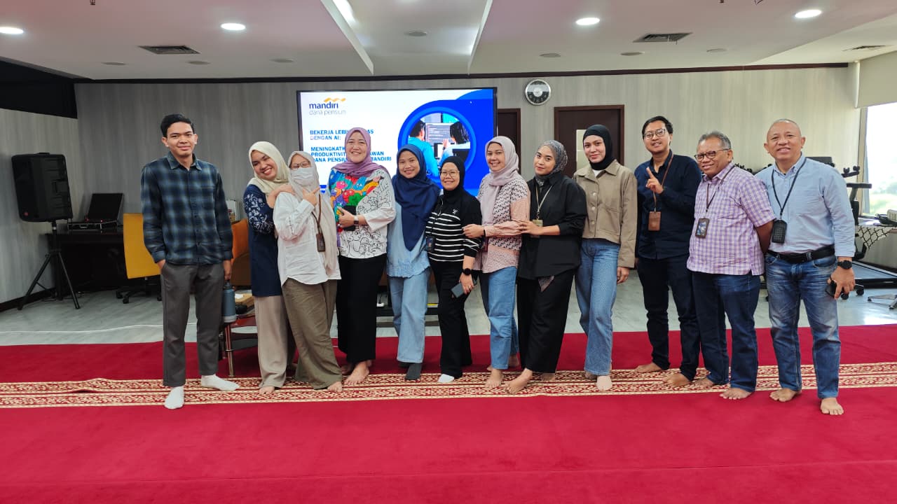 Memeluk Masa Depan Digital melalui sharing “Bekerja Lebih Cerdas dengan Artificial Intelligence (AI)”
